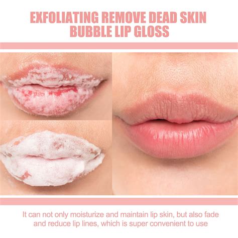 Exfoliating Lips Exfoliating Moisturizing Bubble Lip Lip Soothing Moisturizing Lip For Chapped