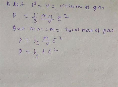 A On The Basis Of Kinetic Theory Of Gases Derive An Expression The