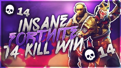 Big 14 Kill Win Fortnite Battle Royale Gameplay Youtube