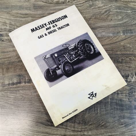 Massey Ferguson Service Mf 2200 Series Mf 2210 Mf 2225 Mf 2235 Manual Complete Tractor Workshop Manual Shop Repair Book 7