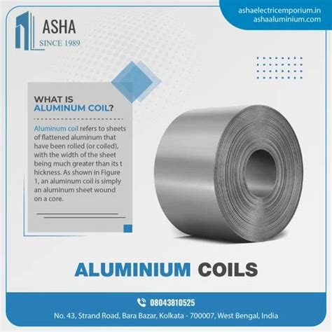 Jindal Aluminium Coil Silver Thickness Mm To Mm At Kg