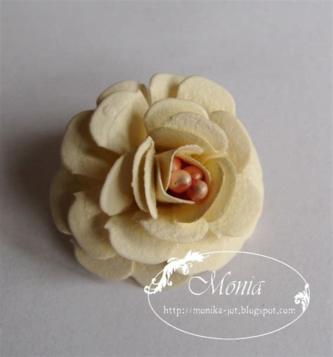 Moja Papierowa Kraina Paper Flowers Handmade Flowers Fabric Flowers