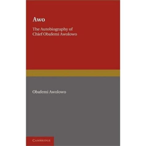 Awo: The Autobiography of Chief Obafemi Awolowo – Rovingheights Books