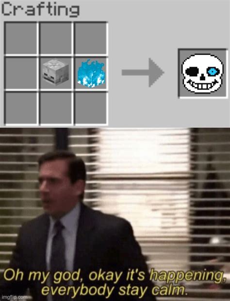 Sans In Minecraft Imgflip