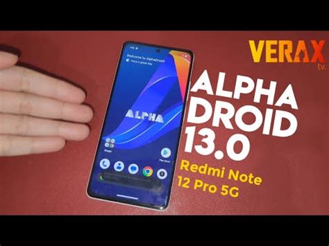 Alphadroid Rom Redmi Note Pro G Complete Installation Guide Youtube