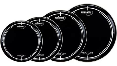 Kit De Peles Williams Target Black 8 10 12 E 14 Duplo Film