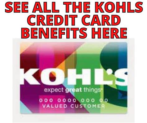 Kohls Credit Card How It Works And Benefits Glitchndealz