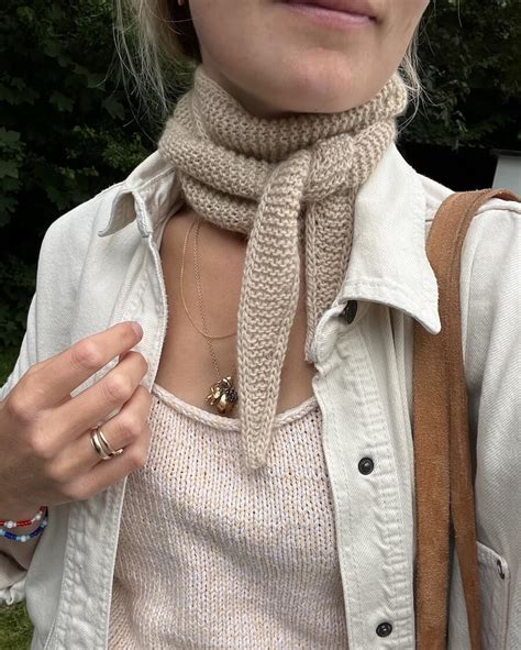 Sophie Scarf PetiteKnit Opskrift Uldgalleriet