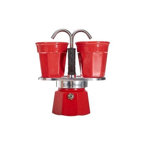 Bialetti Mini Moka Pot 2 Cups Red Airroastery