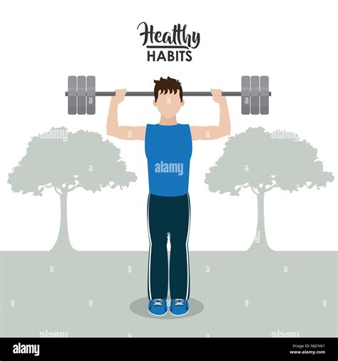 Healthy Habits Lifestyle Stock Vector Image And Art Alamy