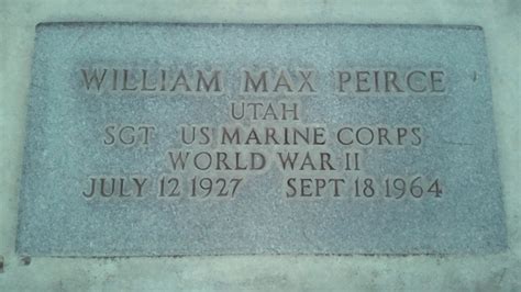 William Max Peirce Find A Grave Memorial