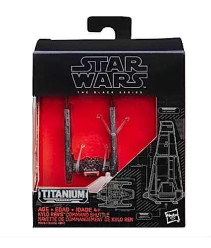 Star Wars Black Series Titanium Kylo Rens Command Shuttle Meses Sin