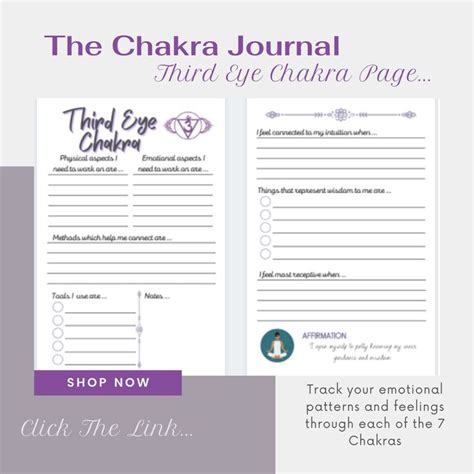 SHOP THE CHAKRA JOURNAL NOW CLICK THE LINK Healing Books Energy