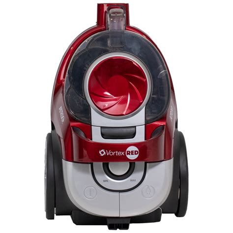 Vortex Red Bagless HEPA Canister Vacuum Atrix