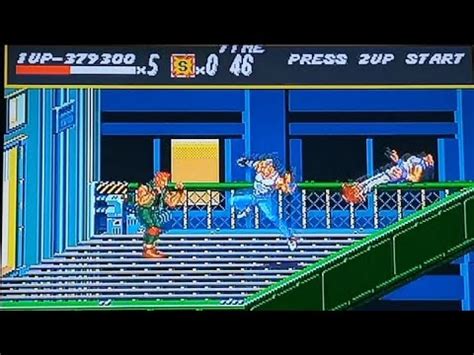 Playing Streets Of Rage Megadrive Genesis Gameplay Round 7 YouTube