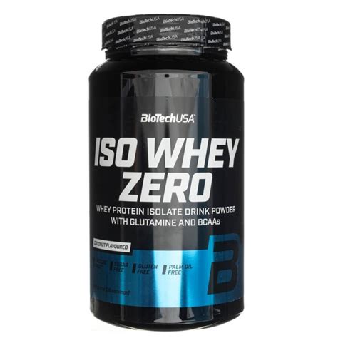 BioTech USA Iso Whey Zero O Smaku Kokosowym 908 G Medpak