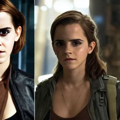 Emma Watson Starring In The Terminator Movie As Stable Diffusion