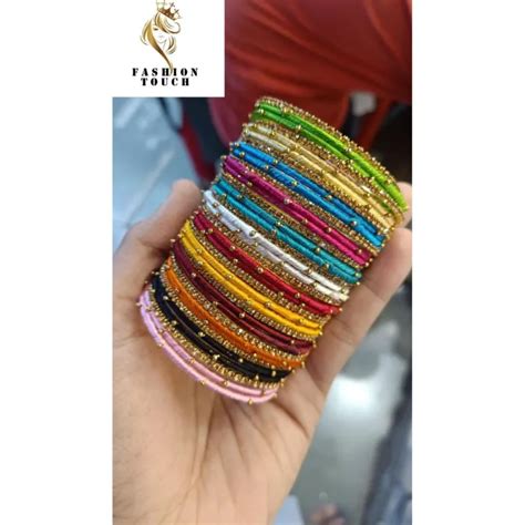 multicolor stone churi set  piece darazcombd