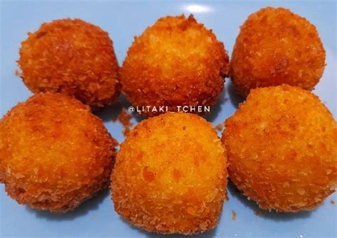 Resep Bola Bola Kentang Keju Potato Cheese Balls Oleh Litaki Tchen