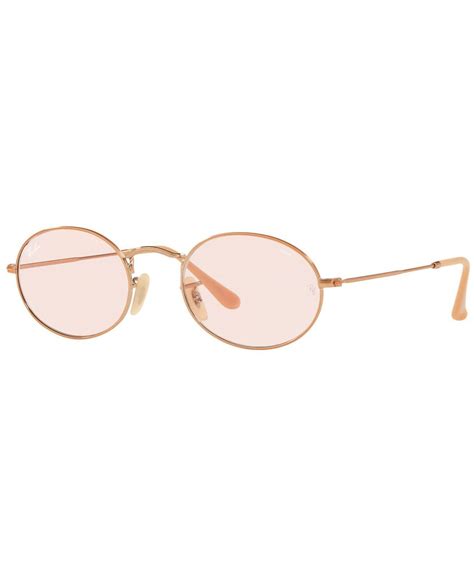 Ray Ban Sunglasses Rb3547n Oval Evolve In Pink Lyst