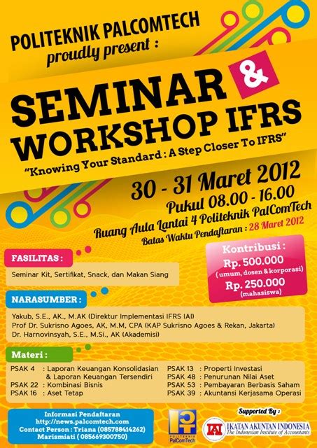 10 Contoh Desain Poster Seminar Keren Ucorel