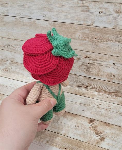 Rose Doll Crochet Amigurumi Pattern Etsy