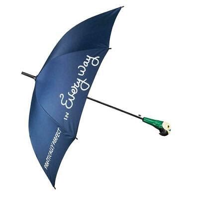 Disney Mary Poppins Umbrella Parrot Head Handle Automatic Rain Open