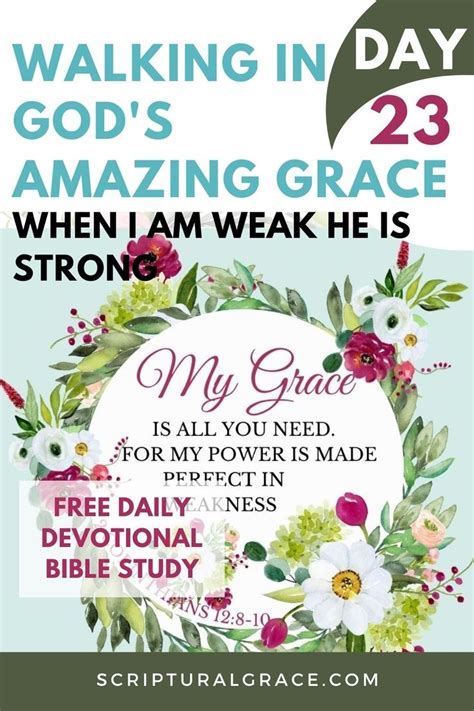 Walking In God S Amazing Grace