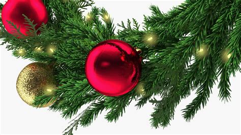 Christmas Ball Wreath 3d Model 49 3ds Blend C4d Fbx Max Ma