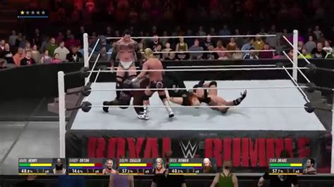 WWE 2K16 Mycareer Royal Rumble YouTube