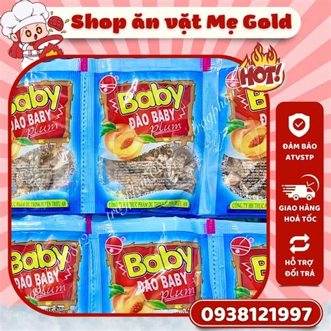 Ô mai đào baby tuổi thơ Shopee Việt Nam