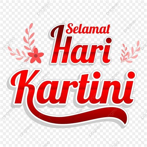 Selamat Hari Raya Vector Hd Images Selamat Hari Kartini Typography