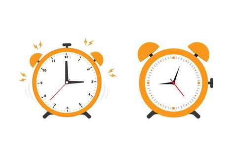 Alarm Clock Ringing Vector Illustration 24261513 Vector Art At Vecteezy