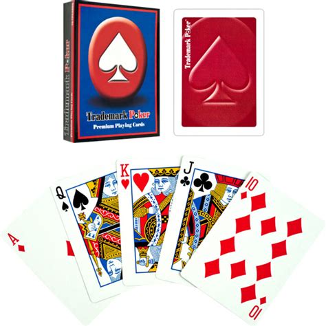 Trademark Poker Premium Playing Cards, Red - Walmart.com - Walmart.com