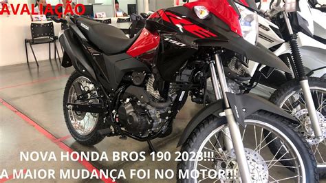 NOVA HONDA BROSS 190 2023 YouTube