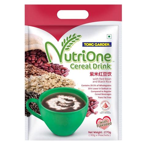 Nutrione Cereal Drink With Red Bean Black Rice Tong Garden My