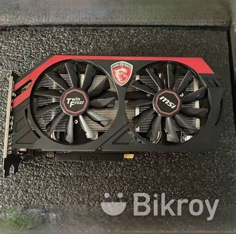 Twin FrozR MSI GTX 750TI OC EDITION বকর গজপর Bikroy