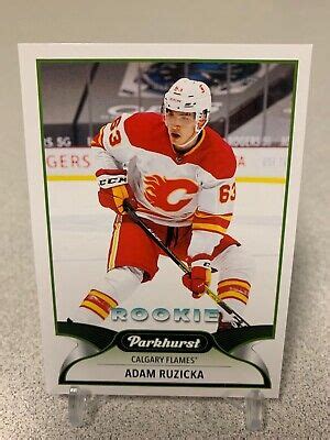 Adam Ruzicka 2021 22 Upper Deck Parkhurst Rookie Ice Hockey Card 305