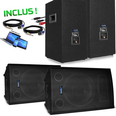 Pack Sonorisation Audio Club Club W Enceintes Caisson Sub