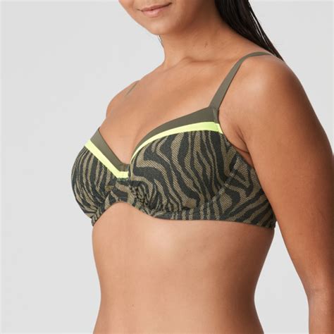 Primadonna Swim Atuona B Gel Bikini Oberteil Fluo Jungle Annadiva