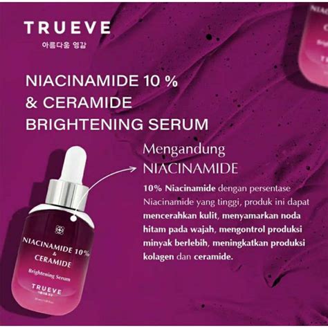 Jual Trueve Niacinamide Ceramide Brightening Serum Ml Serum