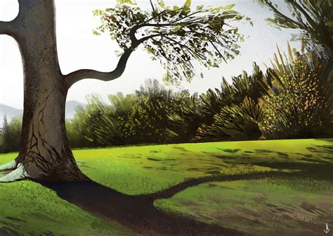 .: Digital Landscape Painting