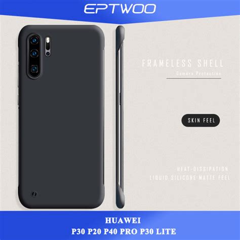 Eptwoo เคสโทรศัพท์สำหรับ Huawei P30 P20 P40 P50 P60 Pro P30 Lite เคสสี