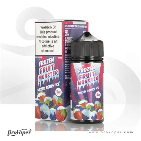 Ice Mixed Berry Frozen Fruit Monster 100ml Brovapers