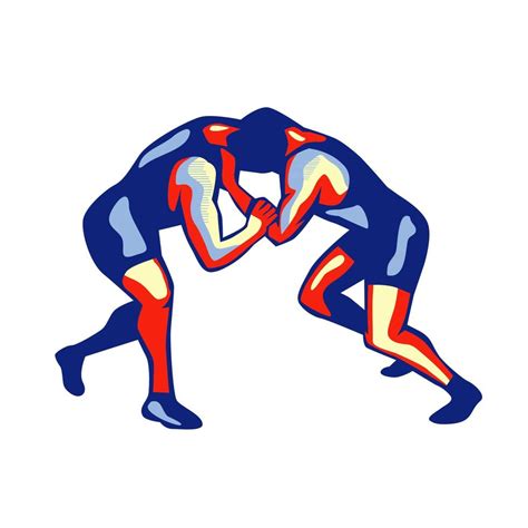 Wrestling Clipart Vector Art, Icons, and Graphics for Free Download