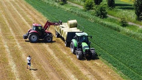 Sianokosy 2021ursus Deutz Fahr Case Ih I Massey Ferguson W Akcji