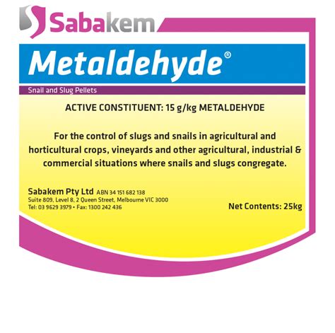 Metaldehyde - Sabakem