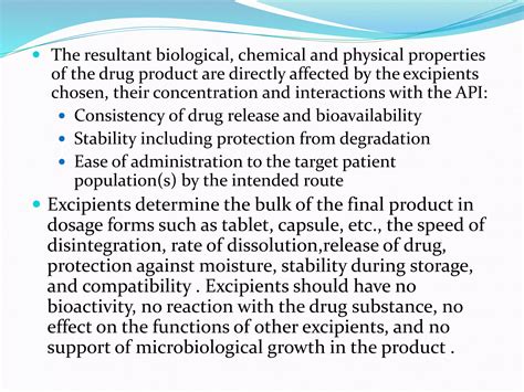 Excipients | PPT