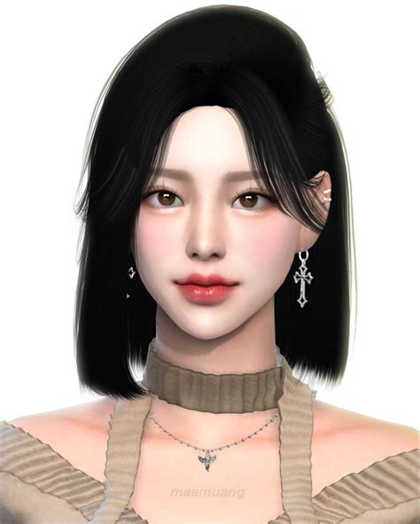 Gemma Sims Dump Preview Musugarr X Maamuang Sims Hair The Sims