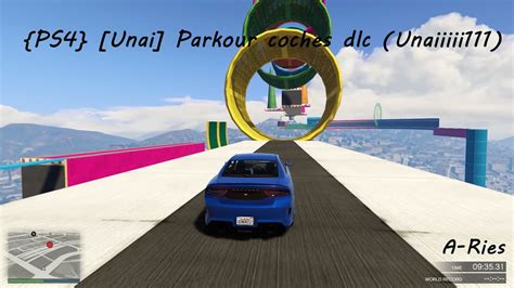 Grand Theft Auto V Online Parkour PS4 Unai Parkour Coches Dlc